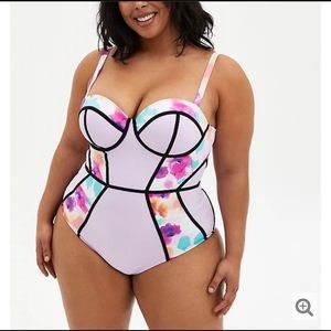 Torrid Watercolor SwimSuit